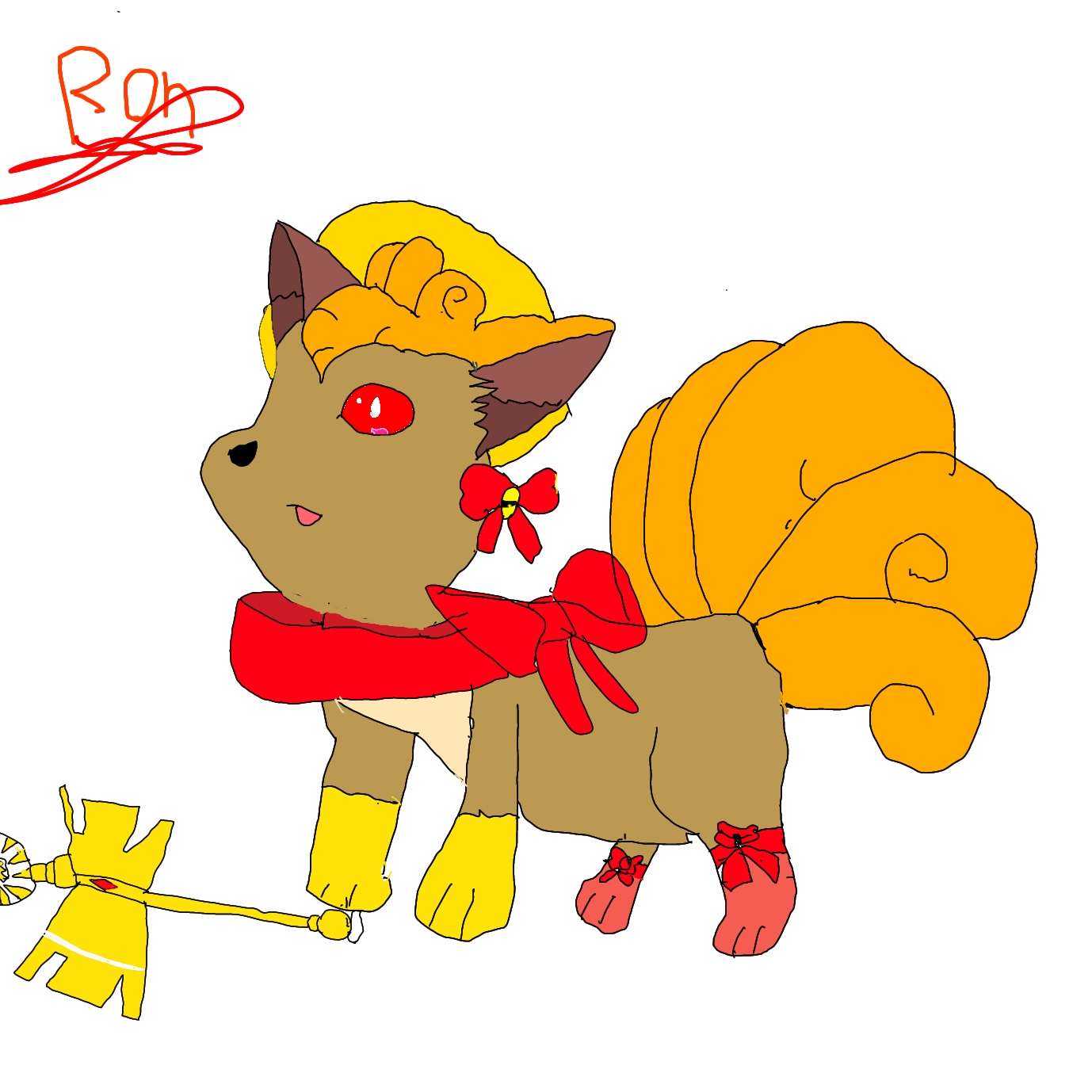 Aki fanart by Roprop