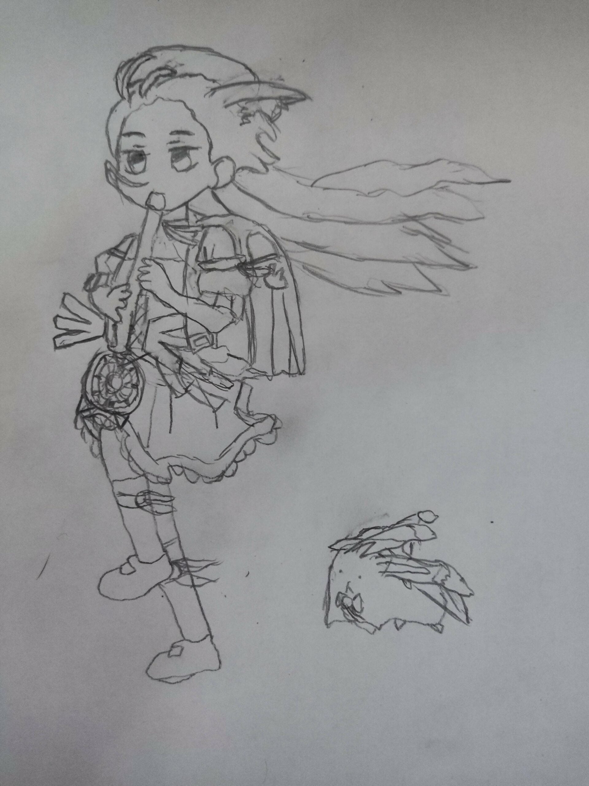 Aki fanart by Luchi