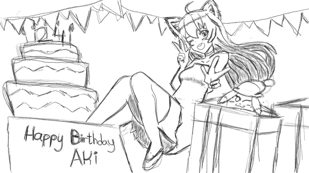 Aki fanart by Shira