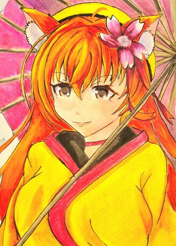 Aki fanart by Omerdarkss